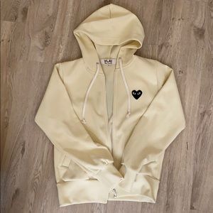 comme de garçon hoodie